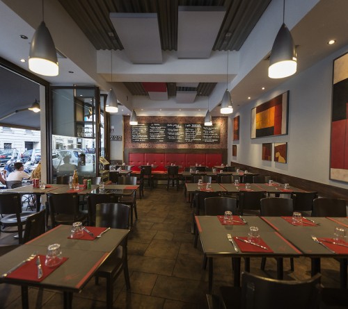 la sala del ristorante raf a roma prati la sala del ristorante raf a roma prati